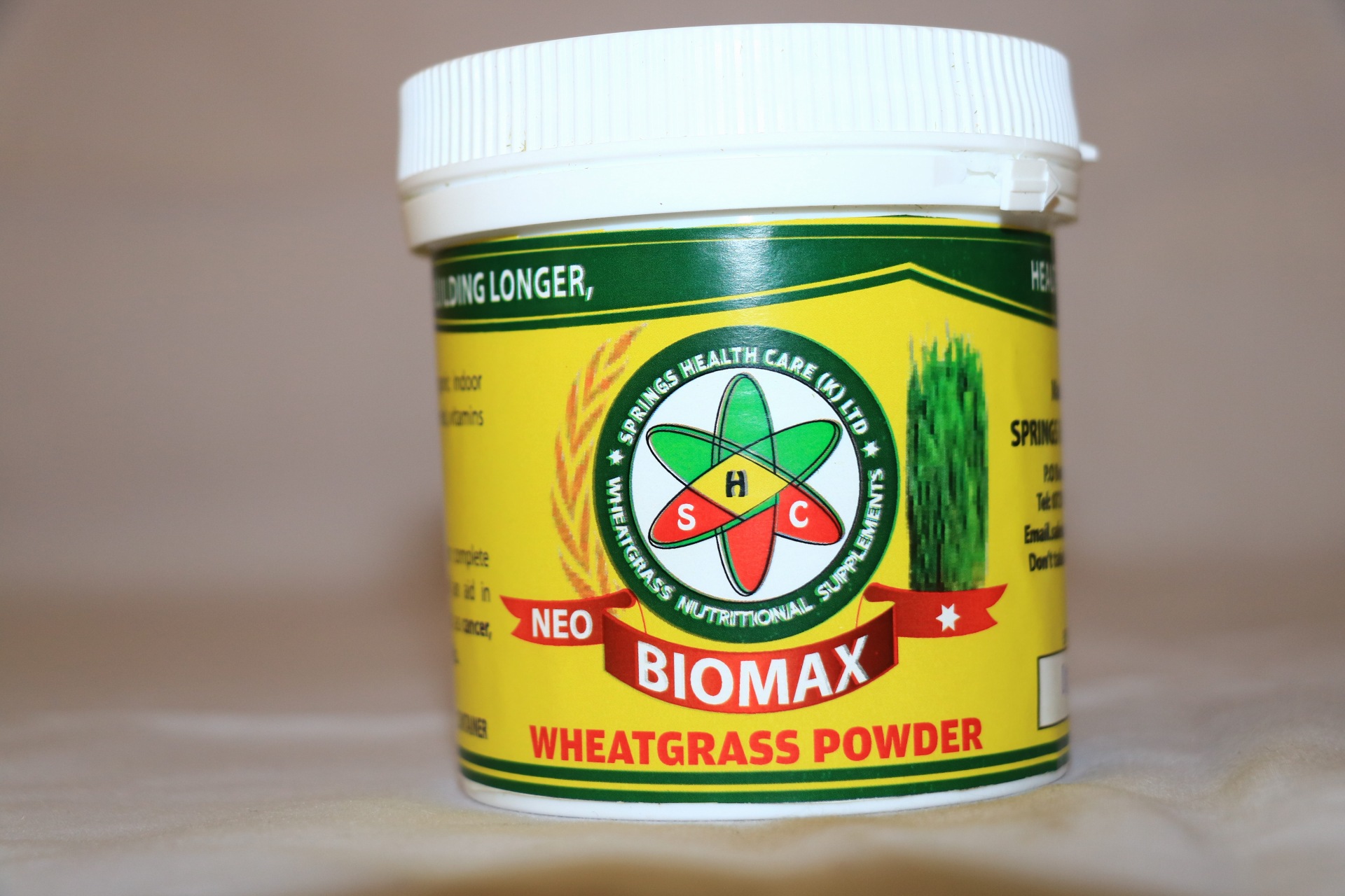 Springs Healthcare wheatgrass powder 50 gm 101